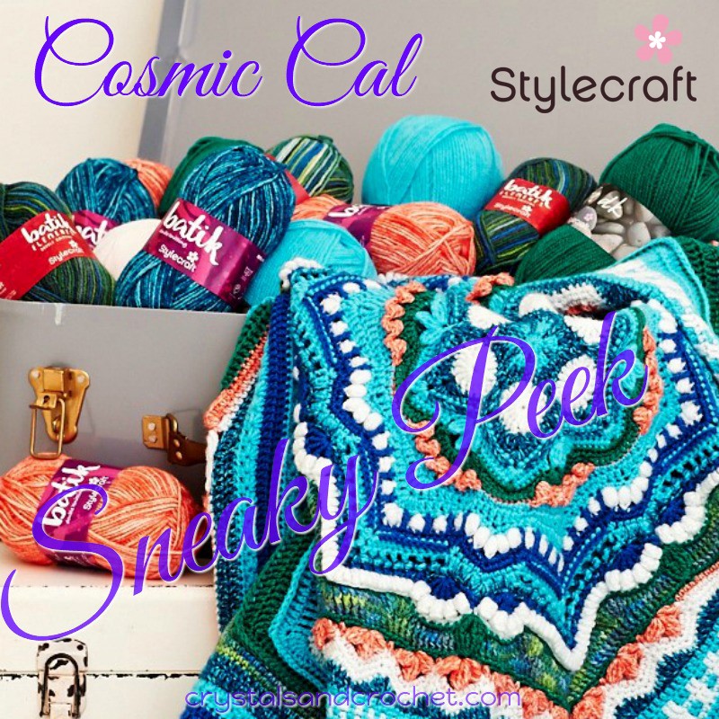 Cosmic Cal Sneaky Peek Crystals & Crochet